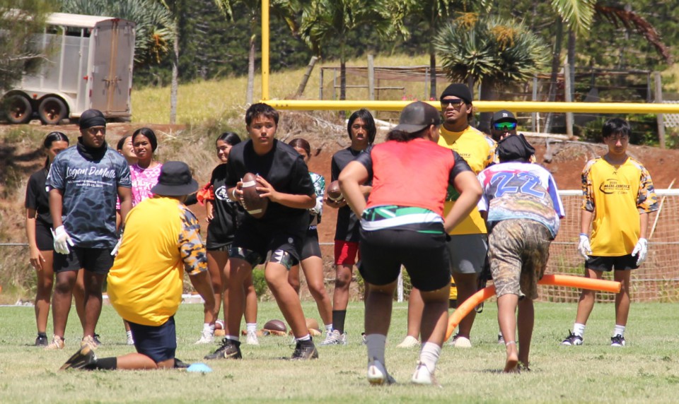 Free Football Camp Gives Back to Molokai