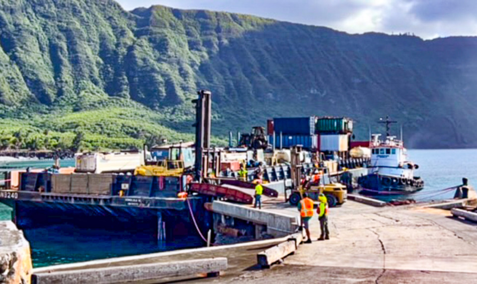 Kalaupapa Barge Day