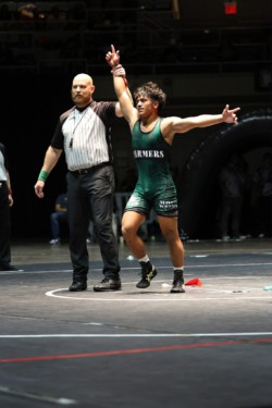 Dudoit Wins Wrestling State Title