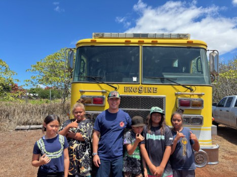 Junior Youth Group Honors Firefighters