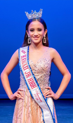 First Molokai Winner for Miss HI Jr High Pageant