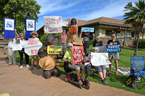 ʻNo Dictators’ Stand Up for Democracy