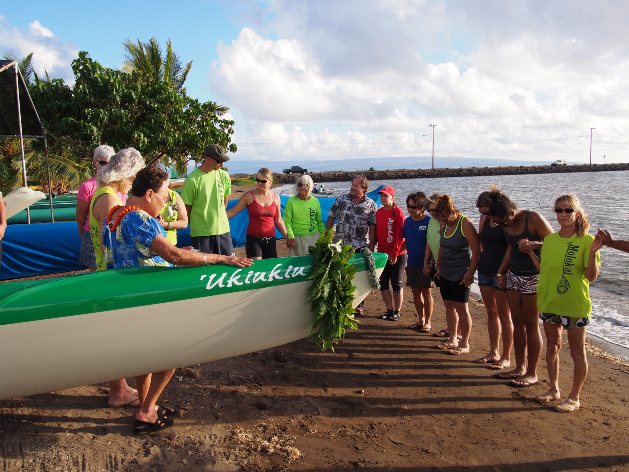 Blessing of a New Canoe The Molokai Dispatch
